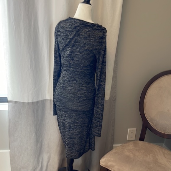 Wilfred faux wrap long sleeve dress - Picture 2 of 5